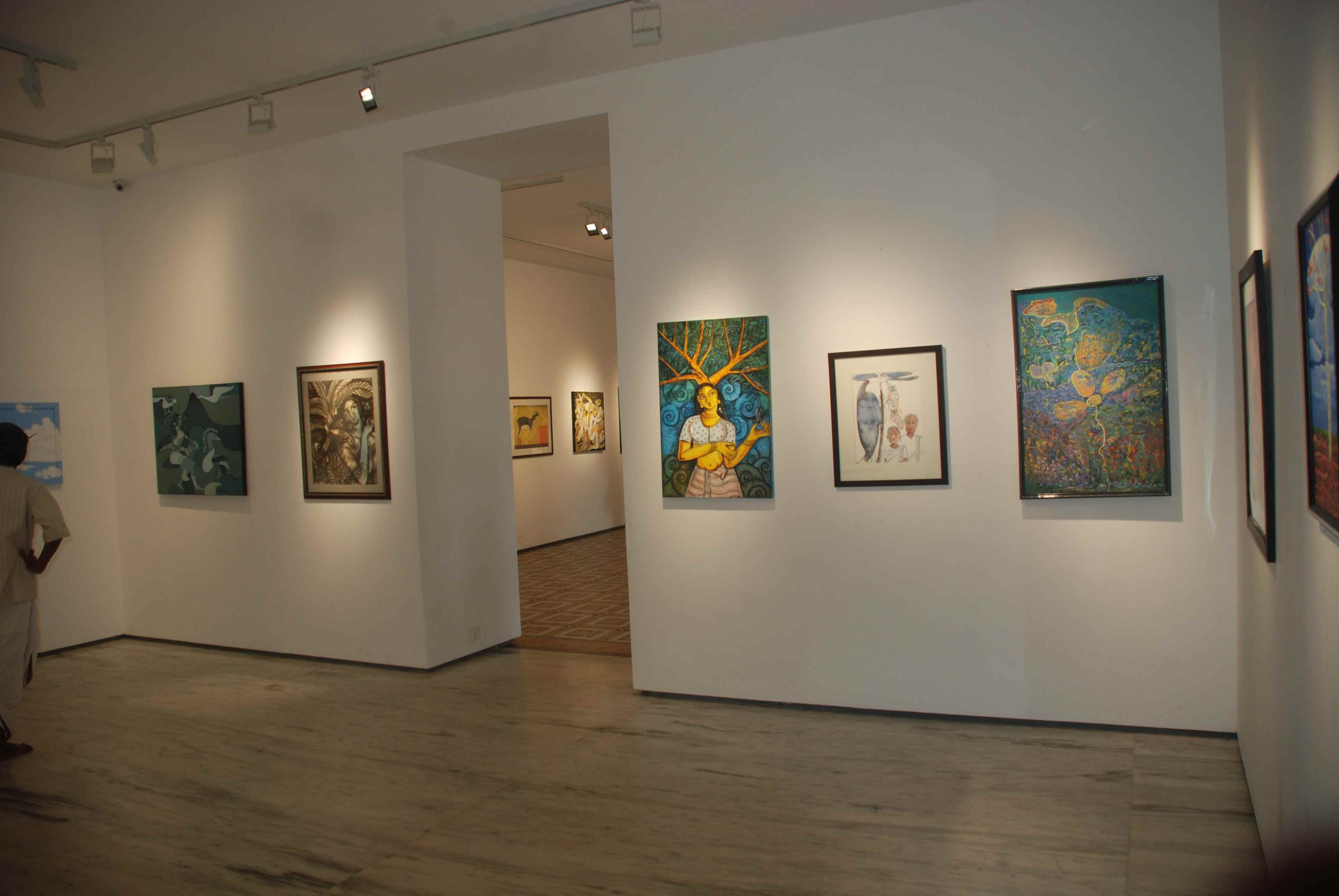 1st Photo of Saju Thuruthil Exhibition